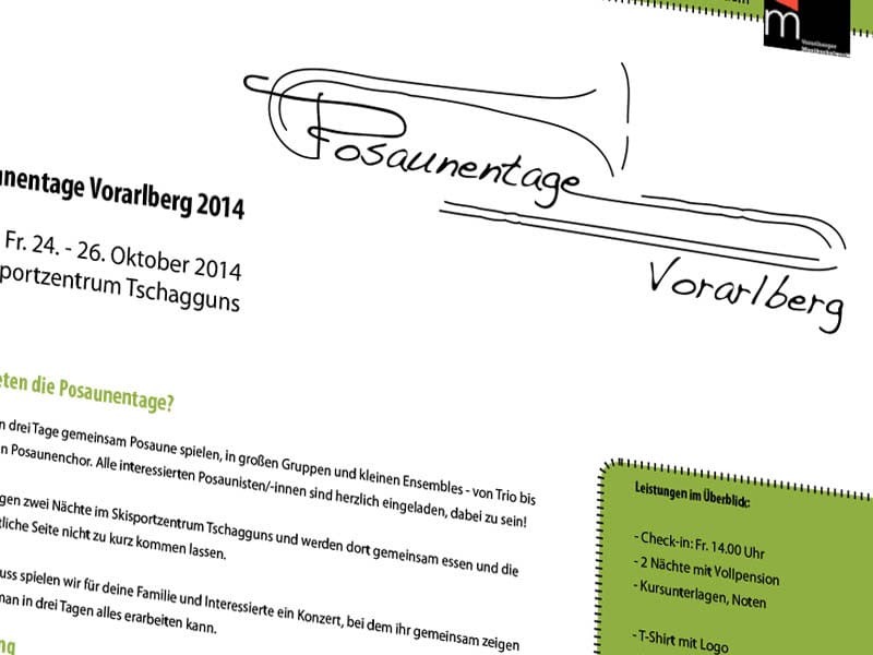 Posaunentage Vorarlberg 2014